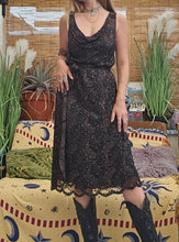 Load image into Gallery viewer, Y2K Cowlneck Midi Dress