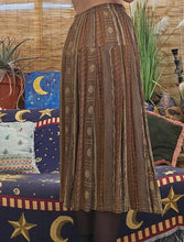 Load image into Gallery viewer, Vintage Viscose Midi Skirt