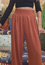 Load image into Gallery viewer, 80s Terracotta Pleated Suit