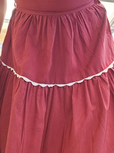 Load image into Gallery viewer, 1950s Burgundy Dress