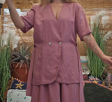 Load image into Gallery viewer, 80s Dusty Pink Suit