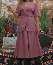 Load image into Gallery viewer, 80s Dusty Pink Suit