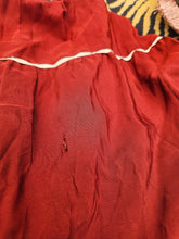 Load image into Gallery viewer, 1950s Burgundy Dress