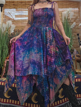 Load image into Gallery viewer, Asymmetrical Silk Fairy Dress
