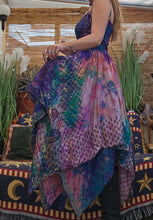 Load image into Gallery viewer, Asymmetrical Silk Fairy Dress