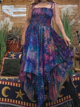 Load image into Gallery viewer, Asymmetrical Silk Fairy Dress