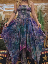 Load image into Gallery viewer, Asymmetrical Silk Fairy Dress