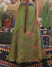 Load image into Gallery viewer, Silk Wrap Skirt