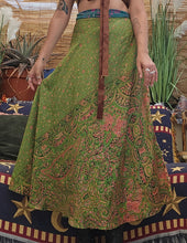 Load image into Gallery viewer, Silk Wrap Skirt