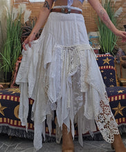 Load image into Gallery viewer, Handmade Asymmetrical Fairy Dress/ Skirt