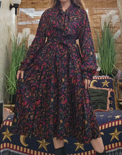 Load image into Gallery viewer, 80s Pleated Dress
