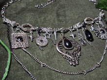 Load image into Gallery viewer, 'Gothic' Treasure Charm Choker