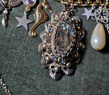 Load image into Gallery viewer, 'Ocean Queen' Treasure Charm Choker