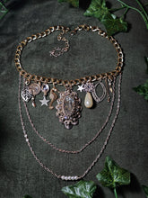 Load image into Gallery viewer, 'Ocean Queen' Treasure Charm Choker