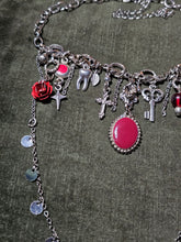 Load image into Gallery viewer, 'Hearts' Treasure Charm Choker