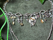 Load image into Gallery viewer, 'Elegance' Treasure Charm Choker