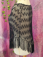 Load image into Gallery viewer, Y2K Crochet Poncho