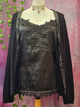 Load image into Gallery viewer, Y2K Whimsigoth Cardy/ Cami Top