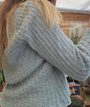 Load image into Gallery viewer, Hand Knitted Beaded Cardigan