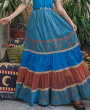 Load image into Gallery viewer, Recycled Renaissance Maxi Skirt