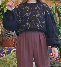 Load image into Gallery viewer, 80s Whimsigoth Jumper