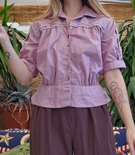 Load image into Gallery viewer, Vintage Peplum Blouse