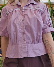 Load image into Gallery viewer, Vintage Peplum Blouse