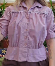 Load image into Gallery viewer, Vintage Peplum Blouse