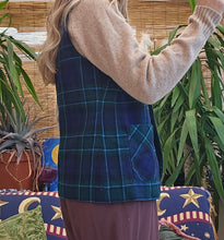 Load image into Gallery viewer, Vintage Wool Tartan Waistcoat