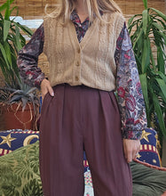 Load image into Gallery viewer, Vintage Wool Cardigan Vest