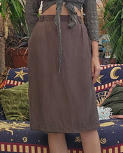 Load image into Gallery viewer, 90s High Waisted Cappuccino Skirt