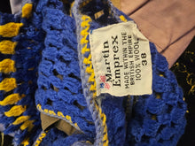 Load image into Gallery viewer, 1970s Knitted Crochet Sweater Vest