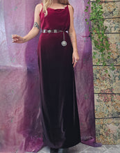 Load image into Gallery viewer, Y2K Cowlneck Maxi Dress