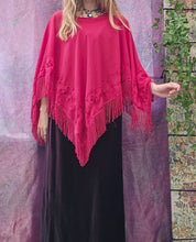 Load image into Gallery viewer, Y2K Fringe Poncho