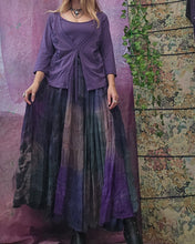 Load image into Gallery viewer, Vintage Drawstring Maxi Skirt