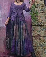 Load image into Gallery viewer, Vintage Drawstring Maxi Skirt