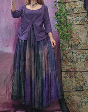 Load image into Gallery viewer, Vintage Drawstring Maxi Skirt