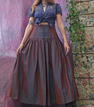 Load image into Gallery viewer, 80s High Waisted Skirt
