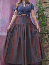 Load image into Gallery viewer, 80s High Waisted Skirt