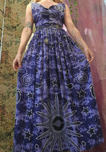 Load image into Gallery viewer, Vintage Celestial Maxi Dress