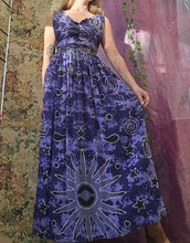 Load image into Gallery viewer, Vintage Celestial Maxi Dress