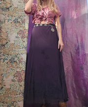 Load image into Gallery viewer, Y2K Whimsigoth Maxi Skirt
