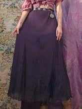 Load image into Gallery viewer, Y2K Whimsigoth Maxi Skirt