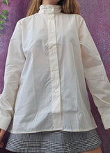 Load image into Gallery viewer, 80s New Romantic Cotton Blouse