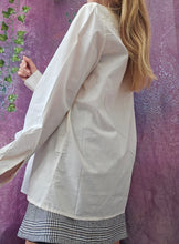 Load image into Gallery viewer, 80s New Romantic Cotton Blouse