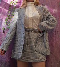 Load image into Gallery viewer, Vintage Plaid Power Suit
