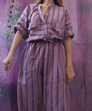 Load image into Gallery viewer, 80s Pinstriped Boiler Suit