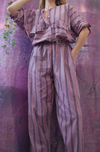 Load image into Gallery viewer, 80s Pinstriped Boiler Suit