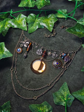 Load image into Gallery viewer, 'Autumnal' Treasure Charm Choker