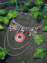Load image into Gallery viewer, 'Coral' Treasure Charm Choker